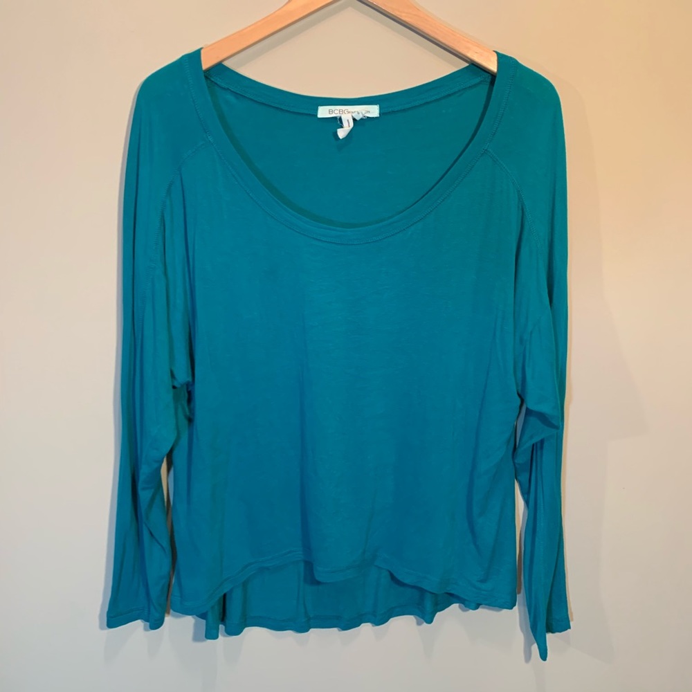BCBGeneration Turquoise Top